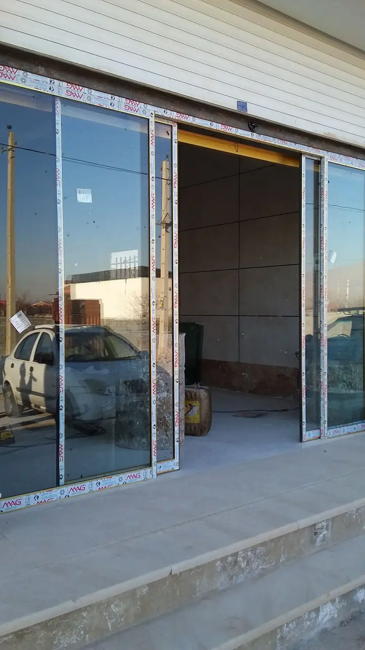 نمونه درب اتوماتیک بیمارستانی در تهران